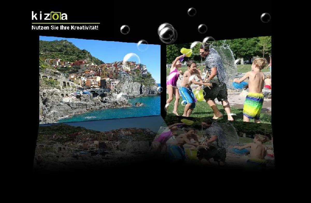 Kizoa Video-Maker Diashow / Filme aus Fotos und Videos