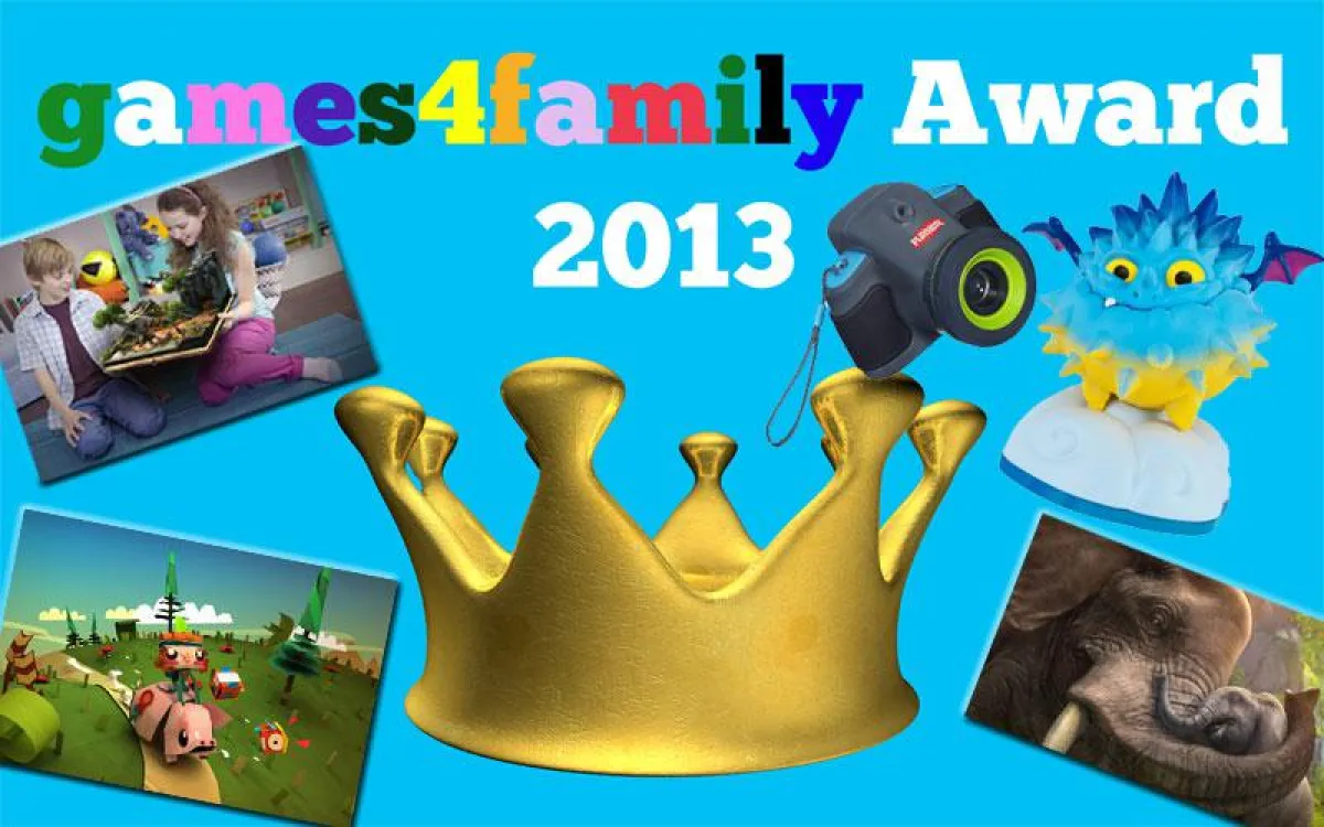 Bersonders familienfreundliche Medien prämiert der games4family Award