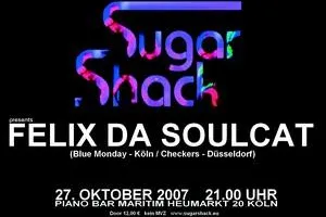 Bild: SugarShack am 27.Oktober mit Felix da Soulcat und den Soul Bros. - LIVE -