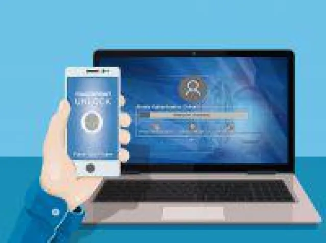 Bild: Sichere Anmeldung an BitLocker und Windows mit dem Smartphone