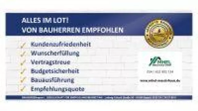 Bild: MHEL MASSIVHAUS GMBH: Auch 2020 Bauqualität und Kundenorientierung auf hohem Niveau