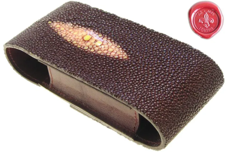 AX-ALEX Handytasche aus Rochenleder nun auch für das Vertu Ti Handy Bild: AX-ALEX Handytasche aus Rochenleder nun auch für das Vertu Ti Handy