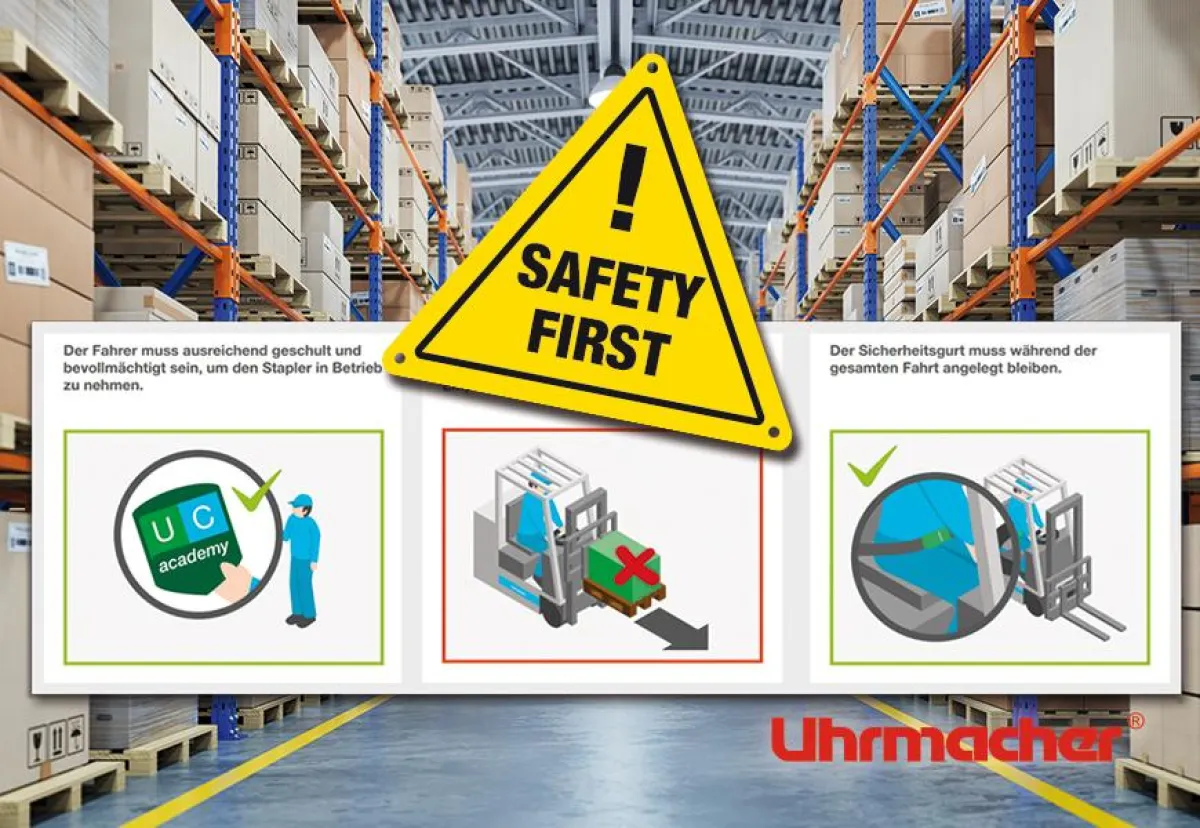 Regeln für einen sicheren Arbeitsalltag.