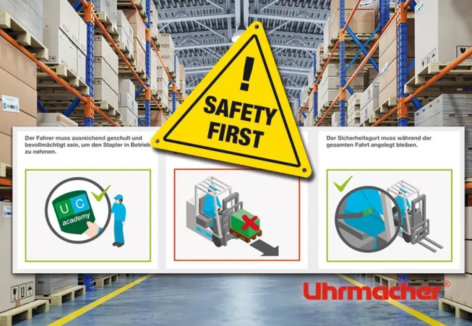 Bild: 9 Regeln für ein sicheres Arbeiten im Lager