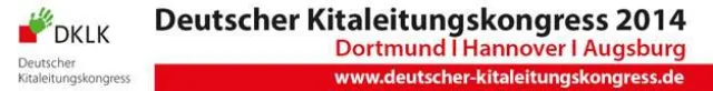 Bild: Deutscher Kitaleitungskongress 2014 in Dortmund