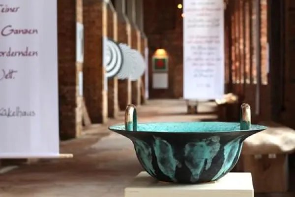 Bild: Abendstille in den SinnesGängen in der Ziegelei Oberkaufungen