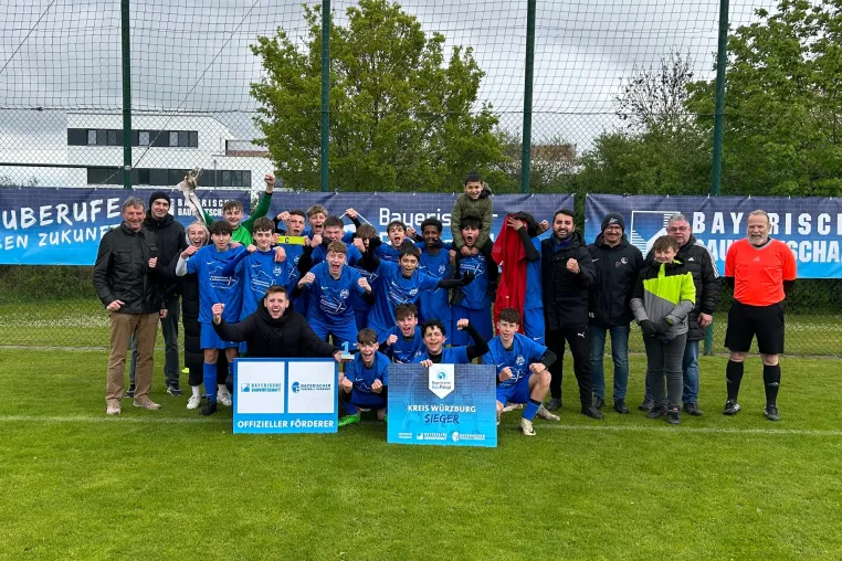 Bayerische Bauwirtschaft gratuliert allen Siegerteams im Kreisfinale des BauPokals Bild: Bayerische Bauwirtschaft gratuliert allen Siegerteams im Kreisfinale des BauPokals