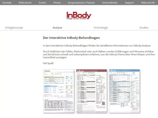 Bild: InBody launcht neue Website