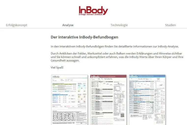 InBody launcht neue Website Bild: InBody launcht neue Website