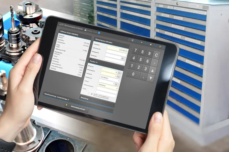 Neue App: Werkzeuglieferungen im Wareneingang mobil erfassen Bild: Neue App: Werkzeuglieferungen im Wareneingang mobil erfassen
