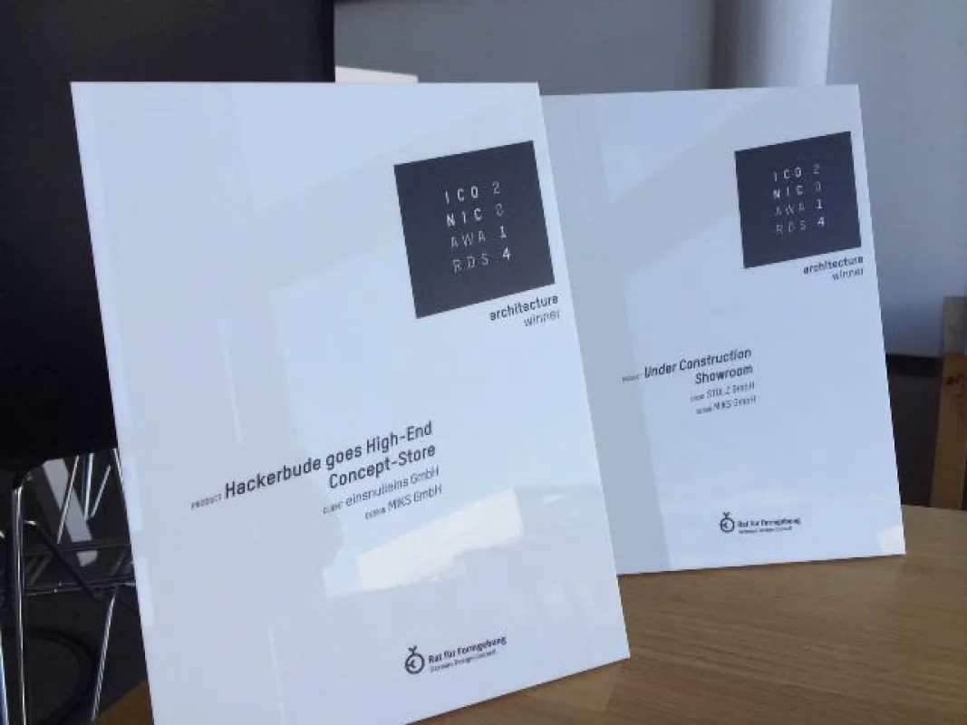 Zwei Projekte der Brand Space Agentur MIKS wurden als WINNER beim Iconic Award 2014 ausgezeichnet.