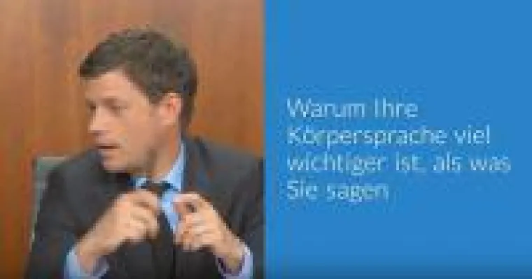 Bild: Körpersprache und Rhetorik für Versicherungsmakler