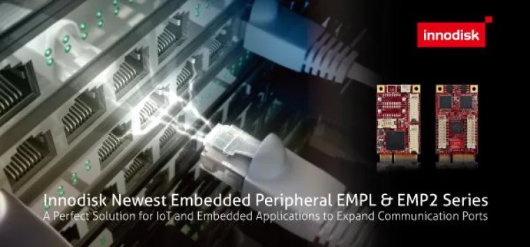 Bild: Innodisk erweitert seine Embedded Peripherie Serie mit Kommunikationsmodulen für das „Internet der Dinge“