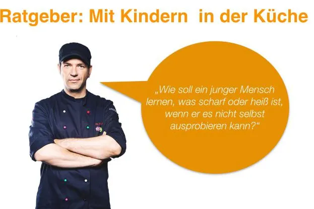 Bild: Kooperation mit Fernsehköchen - Kostenloser Ratgeber: Mit Kindern in der Küche