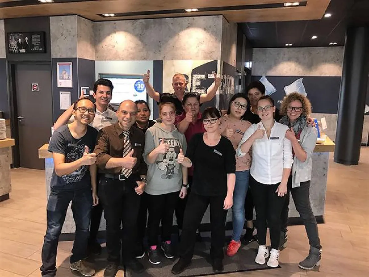 Das Team des ibis budget Bamberg