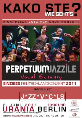 Bild: Perpetuum Jazzile & JazzVocals in der Urania