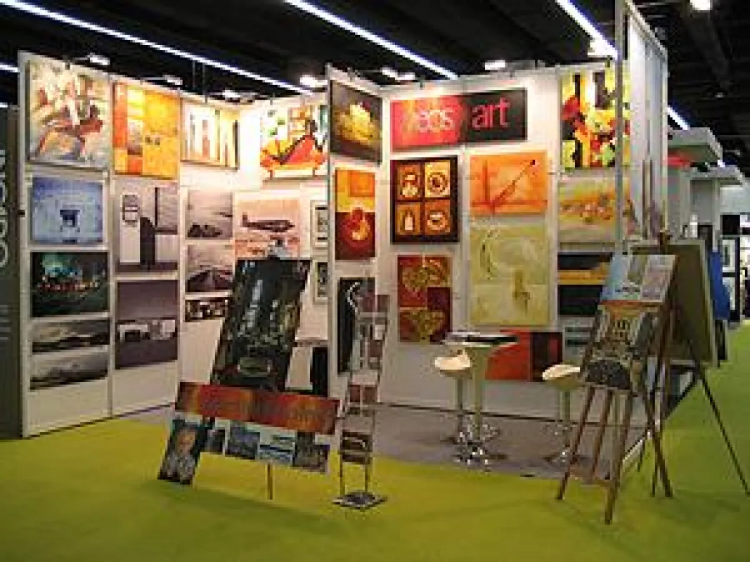 Messestand von neos art auf der Ambiente 2007 in Frankfurt