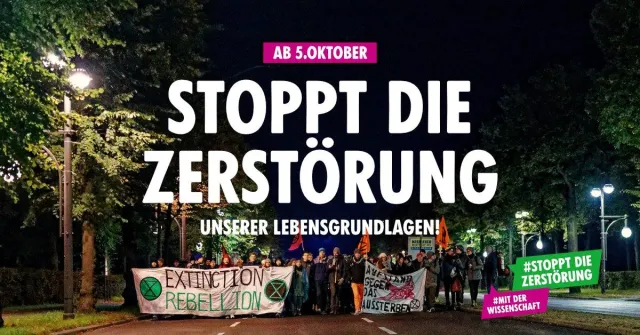 Bild: Rebellionswelle ab 5.Oktober in Berlin