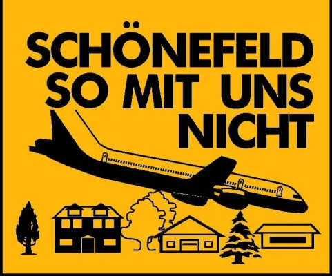 Bild: BVBB-Auslegung der Unterlagen zur Unterlaufung des gerichtlich verfügten Nachtflugverbotes