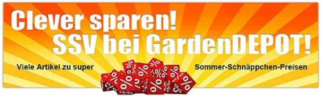Bild: SSV bei GardenDEPOT: Onlineshop hat knallhart den Rotstift gezückt