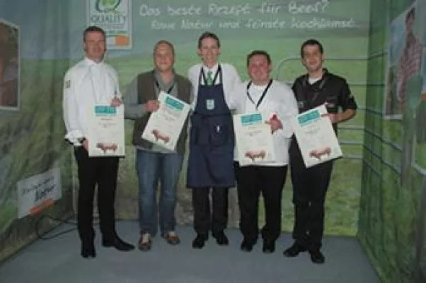 Bild: Chefs´ Irish Beef Club Award erstmals von BORD BIA vergeben