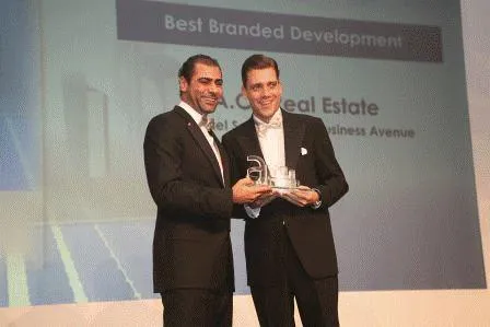 ACI Real Estate, Dubai erhält renommierten“ Arabian Property Award” für die Michael Schumacher Business Avenue Bild: ACI Real Estate, Dubai erhält renommierten“ Arabian Property Award” für die Michael Schumacher Business Avenue