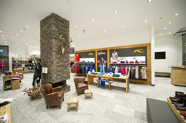 Designagentur Heckhaus entwickelt neue Shopflächen für die Premium Sportmarke Kjus Bild: Designagentur Heckhaus entwickelt neue Shopflächen für die Premium Sportmarke Kjus
