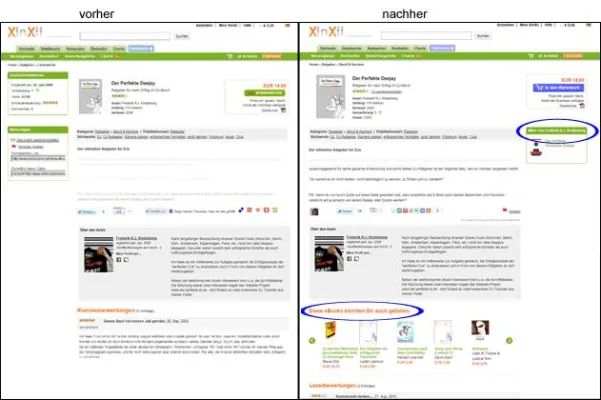 XinXii optimiert eBook-Shop: Bessere Orientierung bei der Produktauswahl durch Empfehlungssystem Bild: XinXii optimiert eBook-Shop: Bessere Orientierung bei der Produktauswahl durch Empfehlungssystem