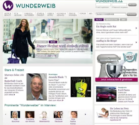 Bild: Frauenportal der Bauer Media Group mit FirstSpirit™ umgesetzt