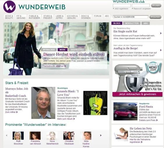 Frauenportal der Bauer Media Group mit FirstSpirit™ umgesetzt Bild: Frauenportal der Bauer Media Group mit FirstSpirit™ umgesetzt