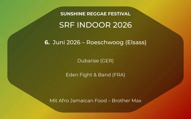 Bild: Sunshine Reggae Festival 2026 in Roeschwoog (Elsass) – Deutsch-französisches Event