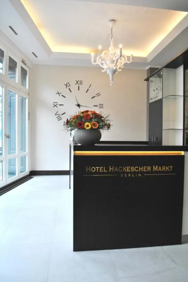 Die neue Rezeption im Hotel Hackescher Markt