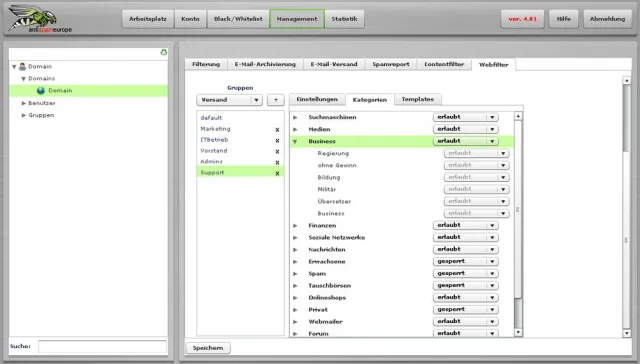 antispameurope bringt Control Panel Version 4 für mehr Sicherheit beim Surfen im Netz Bild: antispameurope bringt Control Panel Version 4 für mehr Sicherheit beim Surfen im Netz