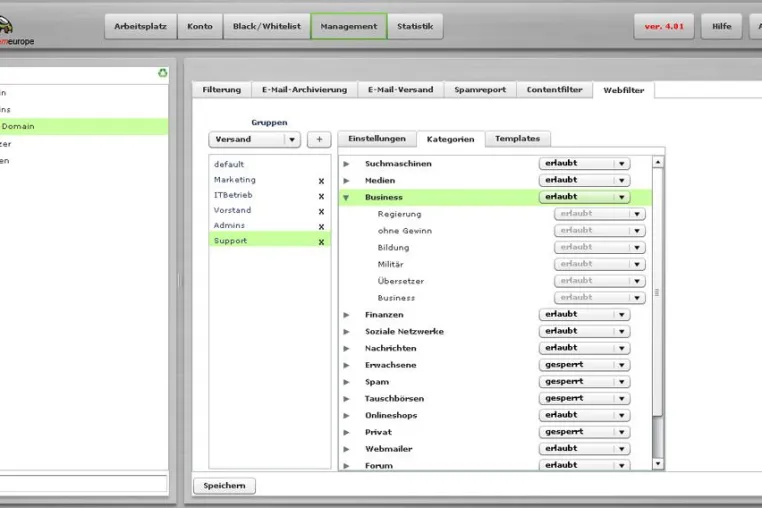 antispameurope bringt Control Panel Version 4 für mehr Sicherheit beim Surfen im Netz Bild: antispameurope bringt Control Panel Version 4 für mehr Sicherheit beim Surfen im Netz