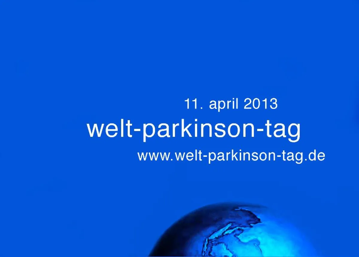 Welt Parkinson Tag