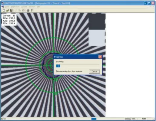 Bild: Optische Auflösung von Inkjet-Medien (Software und Workshop)