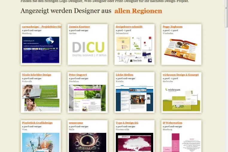 Bild: Einfach und schnell den richtigen Designer finden mit Designer-Suche.de