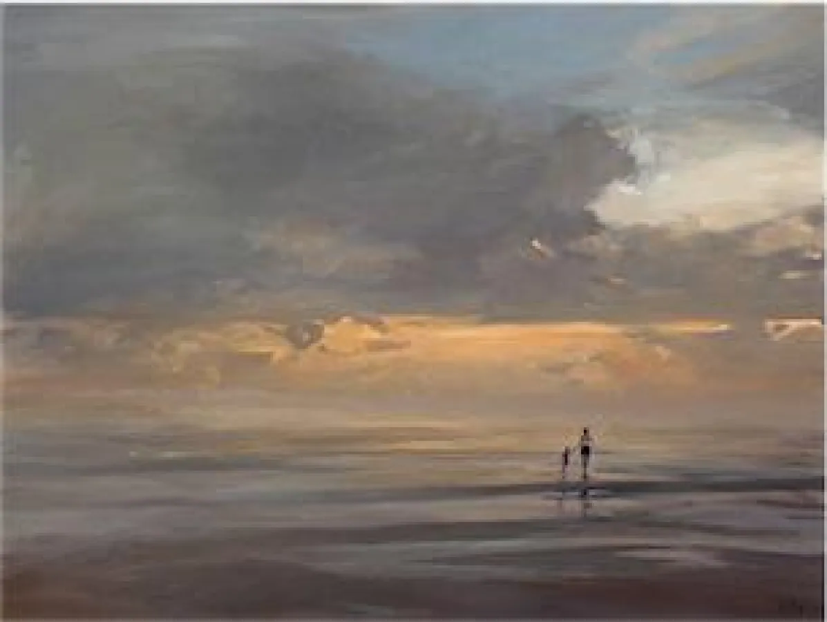 Ulf Petermann: Nach dem regen, Öl/Leinwand, 2012