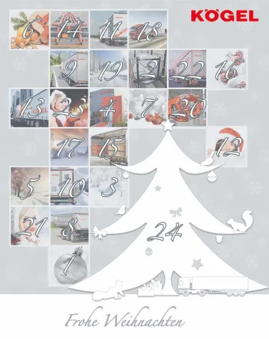 Bild: Es ist wieder soweit: Kögel startet Online-Adventskalender