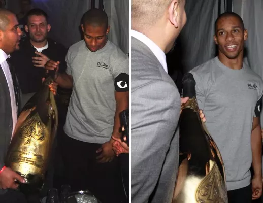 Bild: New York Giants feiern Super-Bowl-Triumph mit Armand de Brignac