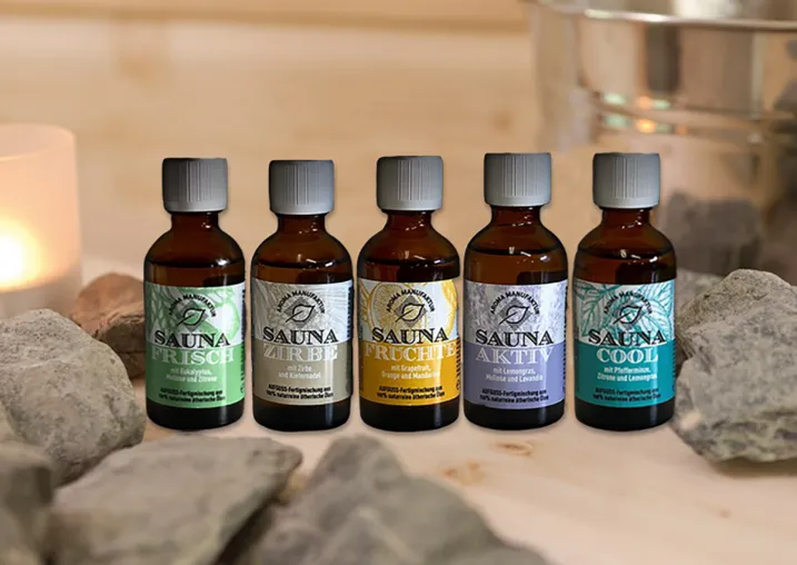 Bild: Sauna-Öle jetzt neu bei Aromamanufaktur im Sortiment