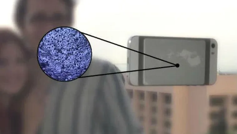 Bild: NanoHold Klebefläche für Smartphones und Tablets