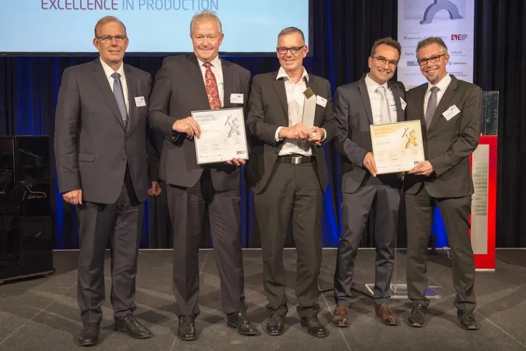 Bild: Aller guten Dinge sind drei: Die Festo Polymer GmbH ist Werkzeugbau des Jahres 2017