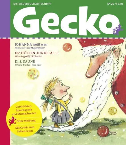 Immer noch unabhängig und werbefrei: die Bilderbuchzeitschrift Gecko Bild: Immer noch unabhängig und werbefrei: die Bilderbuchzeitschrift Gecko