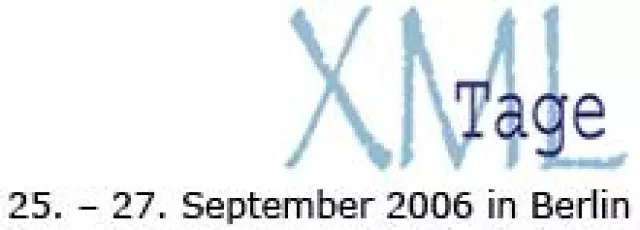 Bild: Ankündigung der 4. XML-Tage in Berlin 2006