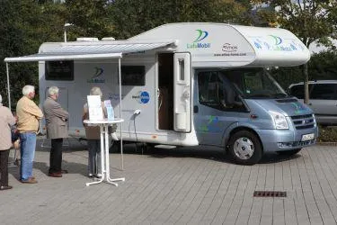 Bild: Das LufuMobil erstmals in Hattingen