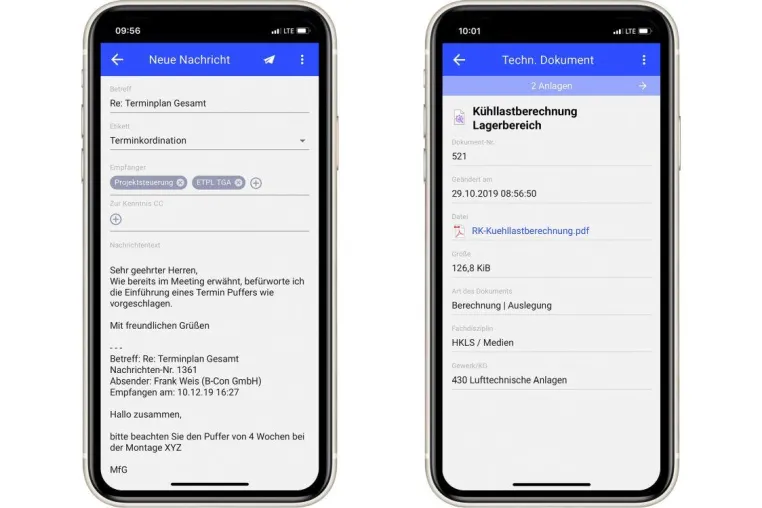 Mit AWARO mobile einfacher Zugriff auf Projekte Bild: Mit AWARO mobile einfacher Zugriff auf Projekte