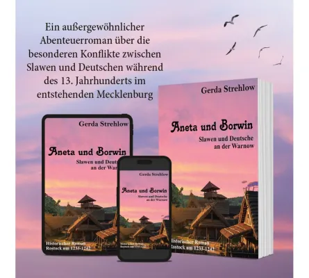 Bild: Identität und Anpassung im Mittelalter: Aneta und Borwin von Gerda Strehlow über Rostocks Ursprung und Wandel