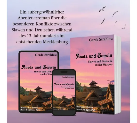 Bild: Identität und Anpassung im Mittelalter: Aneta und Borwin von Gerda Strehlow über Rostocks Ursprung und Wandel