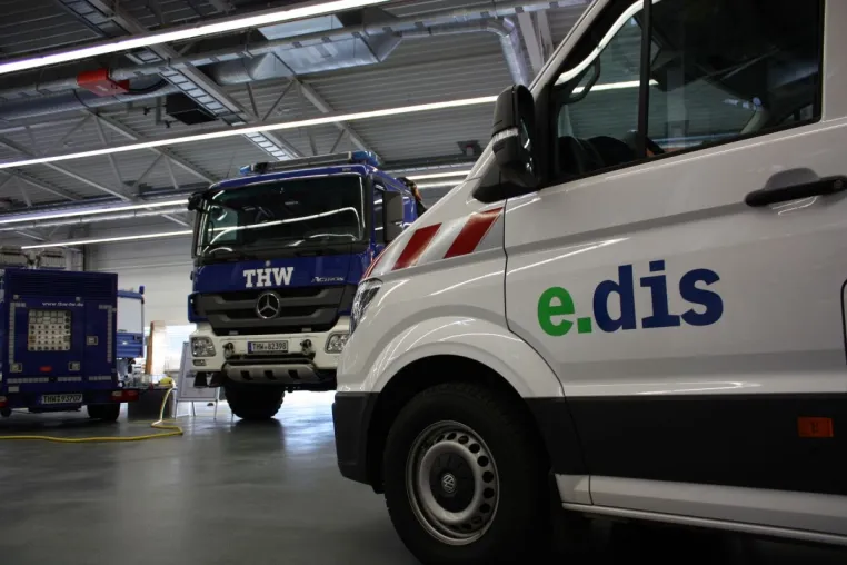 Bild: THW und E.DIS kooperieren für hohe Netzsicherheit beim Stromnetz in Brandenburg und Mecklenburg-Vorpommern